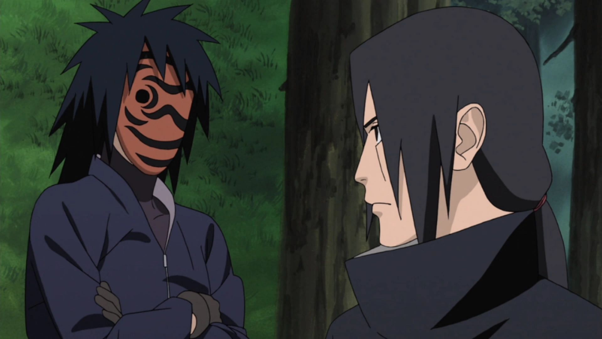 Obito plotting his clan's massacre (Image via Studio Pierrot)